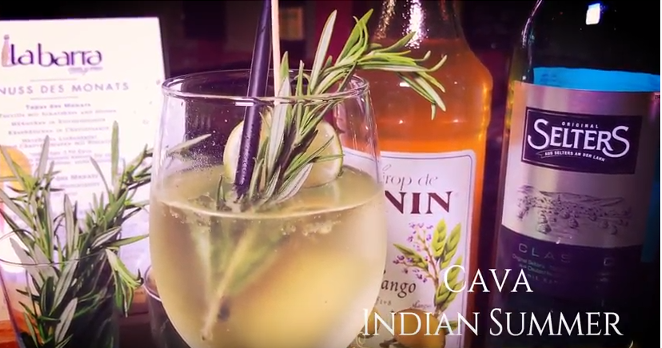Cava Cocktail Indian Summer