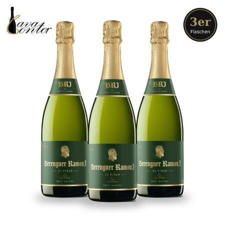 Berenguer Ramon Cava Brut Nature – 3 Flaschen Probierpaket