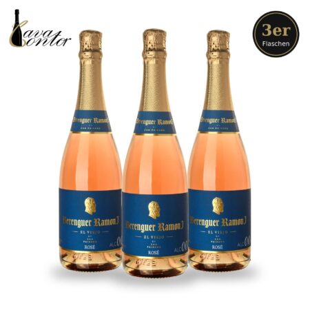 Berenguer Ramon Rosé 0,0 % alkoholfrei – 3 Flaschen Probierpaket