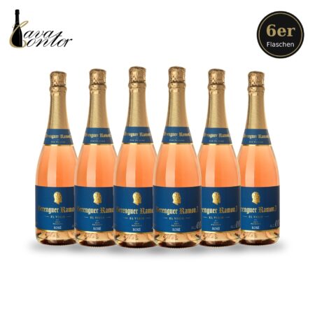 Berenguer Ramon Rosé 0,0 % alkoholfrei – 6 Flaschen Genusspaket