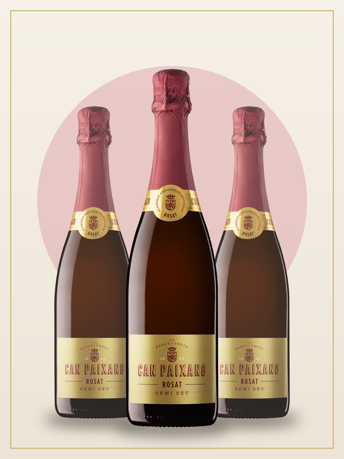 Can Paixano Rosat, der Rosé-Schaumwein aus Barcelona